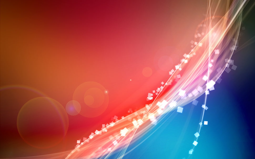 bokeh light HD wallpaper
